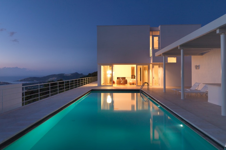 Four-bedroom villa by award-winning US architect Richard Meier, stunning views, private pool, Yalikavak, £4,665,000