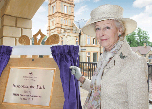 Royal Princess visits Bishopstoke Park retirement village