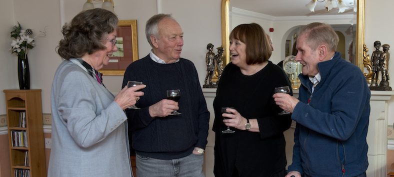 Retirement living offers older people a social life