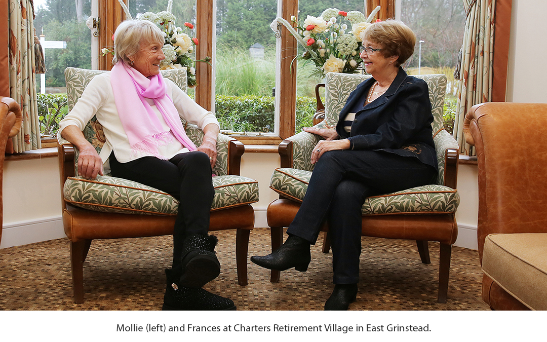 The Swiss connection – two friends meet in Geneva, but retire to the same UK village