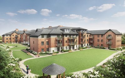 New Adlington retirement community in Lancashire nears completion