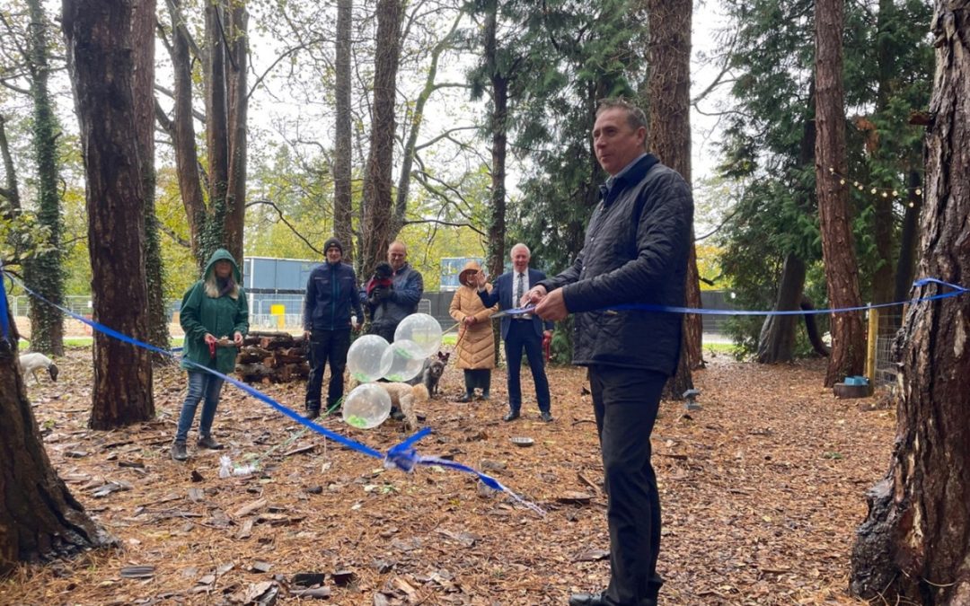 New Bark Park opens at pet-friendly Siddington Park